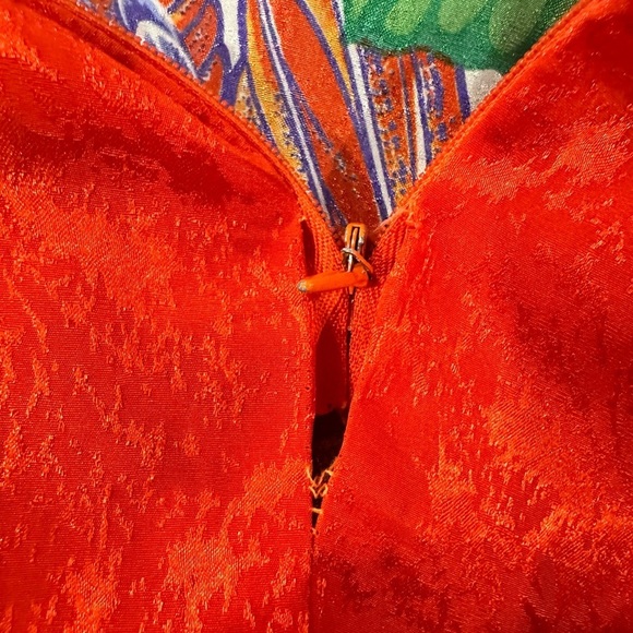 Ruth Norman Neiman Marcus Vintage Jungle Print Mumu Fits M to XL Loungewear - Picture 7 of 11